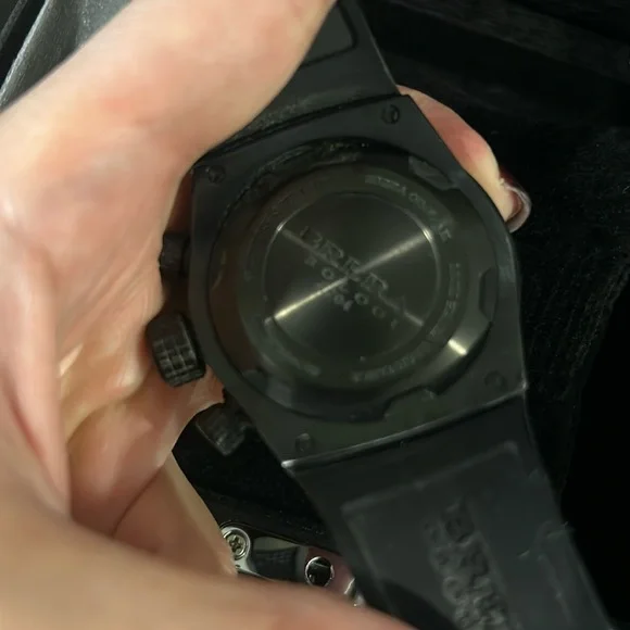 Brera Men’s Watch Black on Black Combination - With box